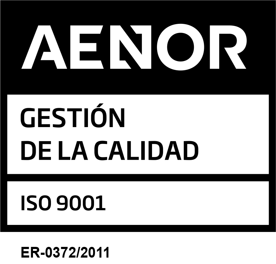 Certificado Aenor ISO 9001