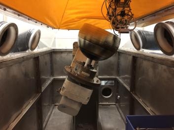 Additive manufacturing of large metal parts